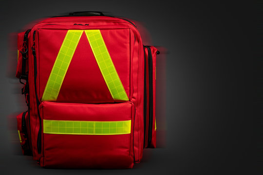 Notfallrucksack 2 in Bewegung