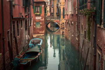 small canal in Venice Italy