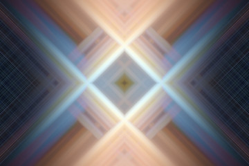 Falling symmetrical straight abstract 3-D rendered beams of bright light pattern. Illustration-background for any kind of project.