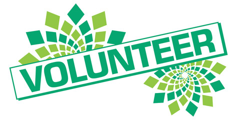 Volunteer Floral Turquoise Green Box