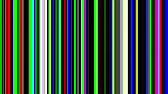 Colour vertical lines. Luminous multi-coloured lines. 4K animation special effect. Animation background.