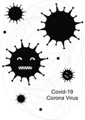 Corona Virus COVID-19 Vector
