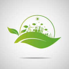 Ecology concept. save world