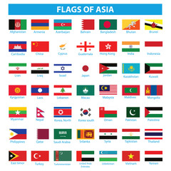 flag of asia