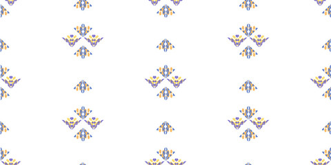 Seamless abstract pattern. Geometric embroidery. Folk ornament. Tribal vector texture.