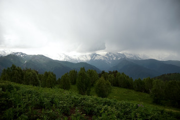Fototapeta na wymiar Georgia mountains