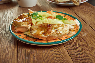 Herbed Faux tisserie Chicken