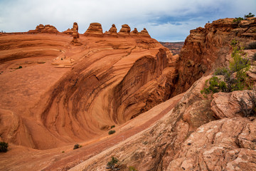 The USA Southwest Arches National Parks are located in eastern Utah, north of the city of Moab in the United States. Its area is 310 km ².