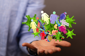 epidemic virus people group 3d epidemic