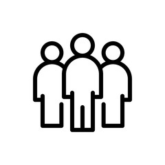 Leader Vector Icon Line Illustration.