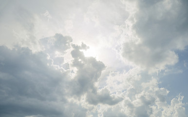 Obraz premium white cloud background and texture