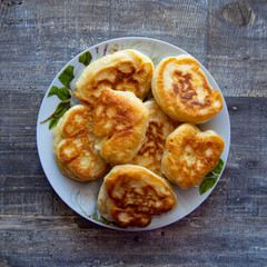 hot, fresh and flavorful pancakes on a plate