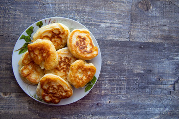 hot, fresh and flavorful pancakes on a plate