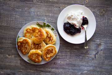 hot, fresh and flavorful pancakes on a plate