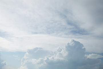 Fototapeta premium White cloud background and texture