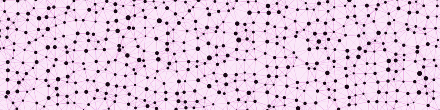 Network Mesh Computation Art background illustration