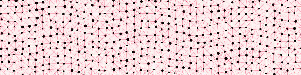 Network Mesh Computation Art background illustration