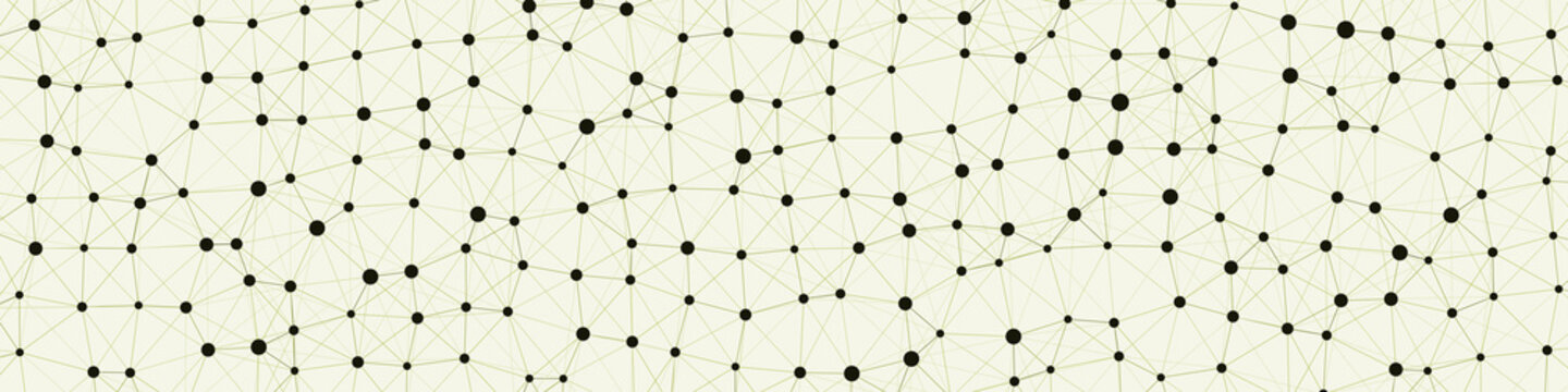 Network Mesh Computation Art background illustration