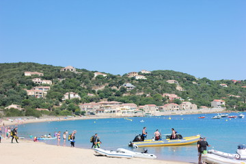 Fototapeta premium plage de campomoro