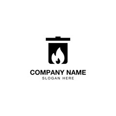 Fire cane logo