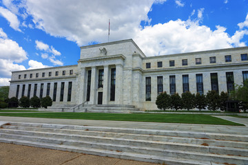 Obraz premium Marriner S Eccles Federal Reserve Board Building in Washington DC