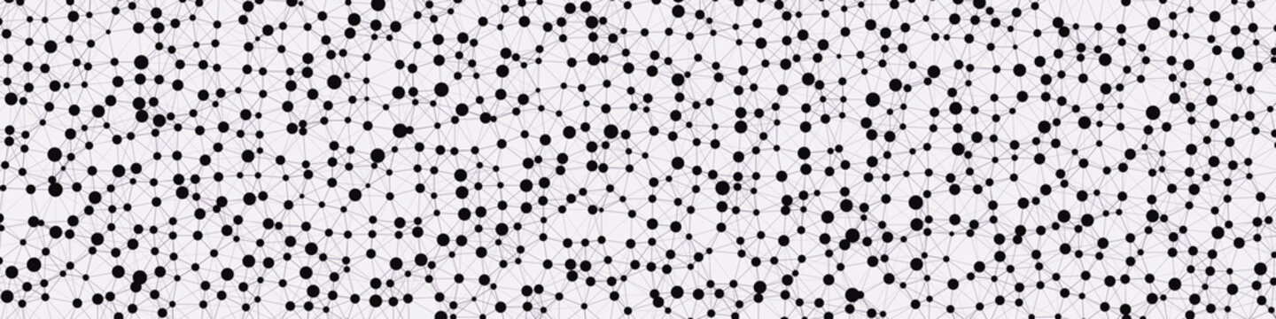 Network Mesh Computation Art background illustration
