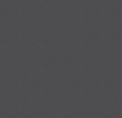 Seamless line dark vector texture with a simple geometric pattern