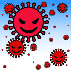 Corona Virus Illustration