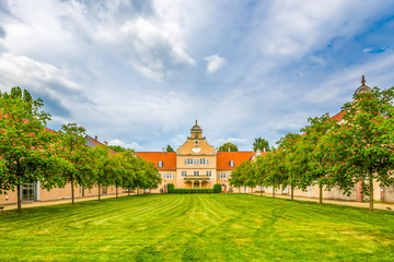 Fototapeta na wymiar Schloss Kranichstein, Darmstadt, Deutschland 