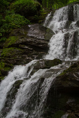 Beautiful waterfall Shypit in Western Ukraine, Europe
