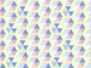Spring. Colors.  hexagon.  pattern. Pattern without seams