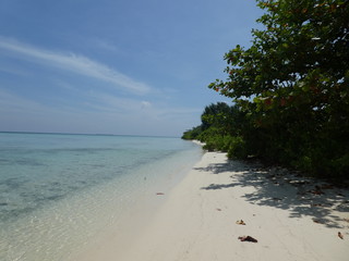 Beach on the island Karimunjawa, Indonesia