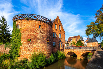 Mühltorbrücke, Buedingen, Deutschland 