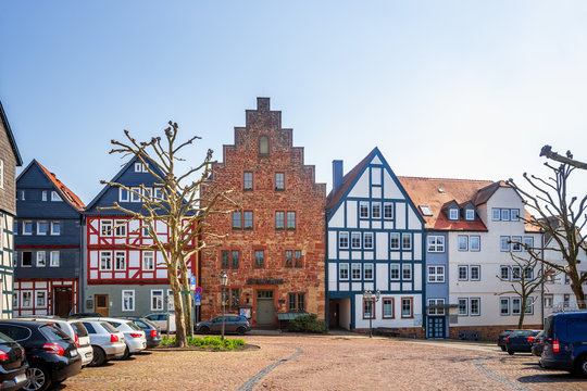 Historische Altstadt, Frankenberg, Eder, Hessen, Deutschland 