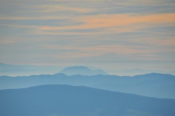 Obraz premium Nebellandschaft