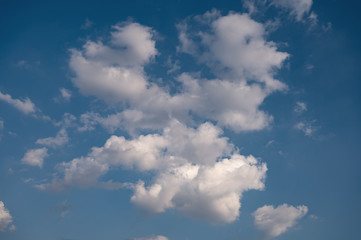 Abstract natural background with clouds