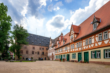 Fototapeta na wymiar Schloss, Erbach, Odenwald, Deutschland 