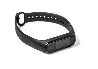 Black fitness watch