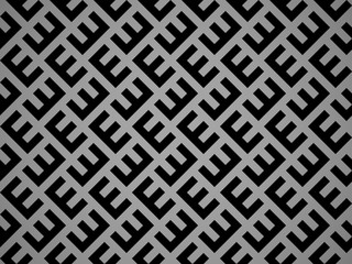 Abstract geometric pattern. A seamless vector background. Black ornament. Graphic modern pattern. Simple lattice graphic design
