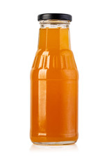 juice bottle isolated on white