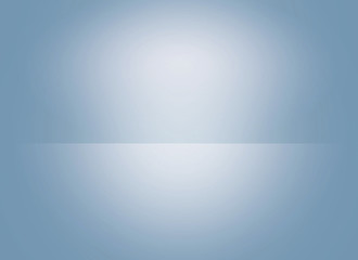 Obraz premium Blue gray abstract background blurred. empty white light gradient studio room. used for background and display your product