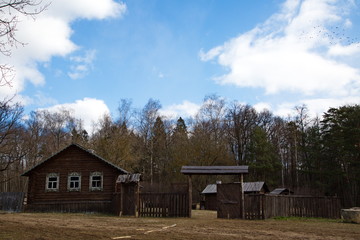 An abandoned village in central Russia.