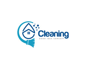 Cleaning Logo Icon Design Vector