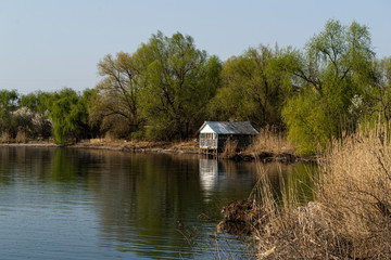 Obraz premium House on the lake