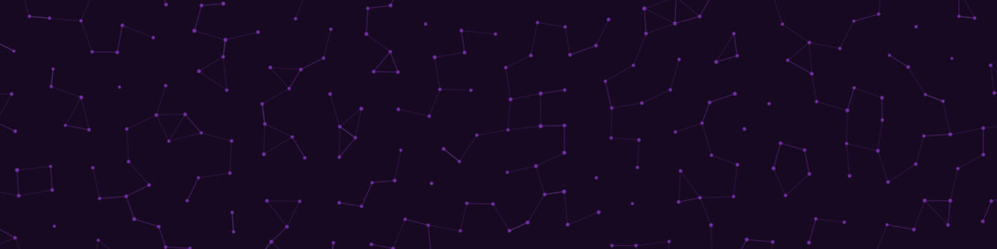 Network Mesh Procedural Art background illustration
