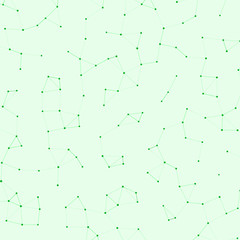 Network Mesh Procedural Art background illustration