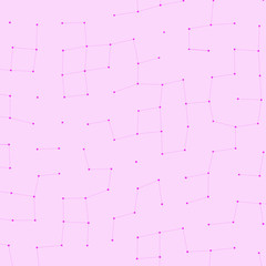 Obraz premium Network Mesh Procedural Art background illustration