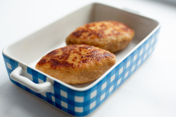 homemade meatballs baked meatballs in a white bowl