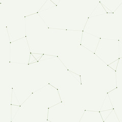 Network Mesh Procedural Art background illustration