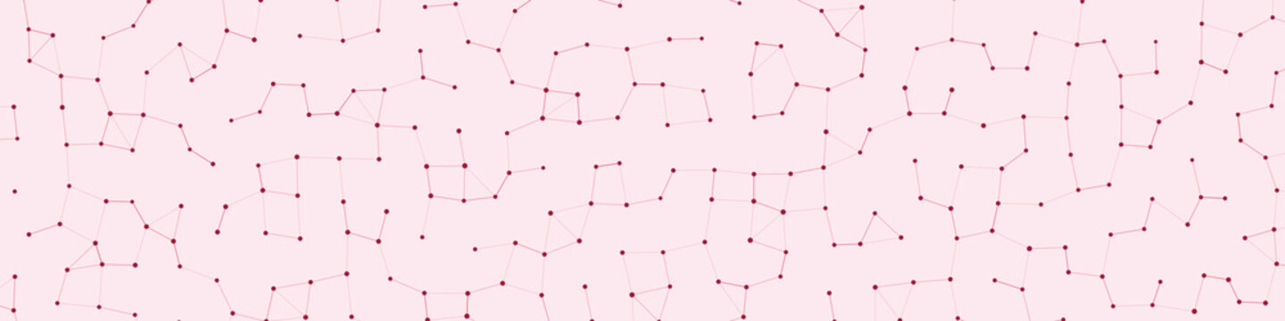 Network Mesh Procedural Art background illustration